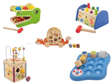 lupilu® Dřevěná motorická hra