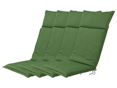 LIVARNO home Sada potahů na židli / křeslo Houston, 120 x 50 x 4 cm, 4dílná, zelená