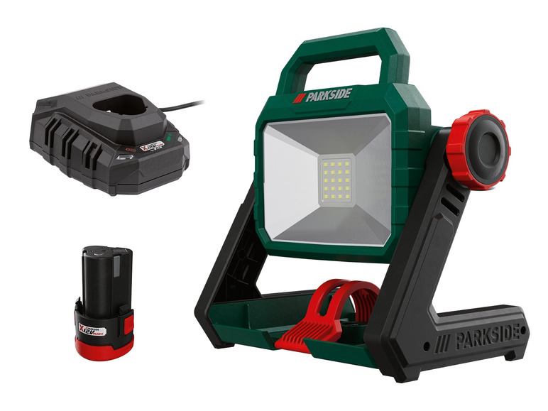  Zobrazit na celou obrazovku PARKSIDE® Aku LED reflektor PLSA 20-Li A1, 2 Ah - Obrázek 1