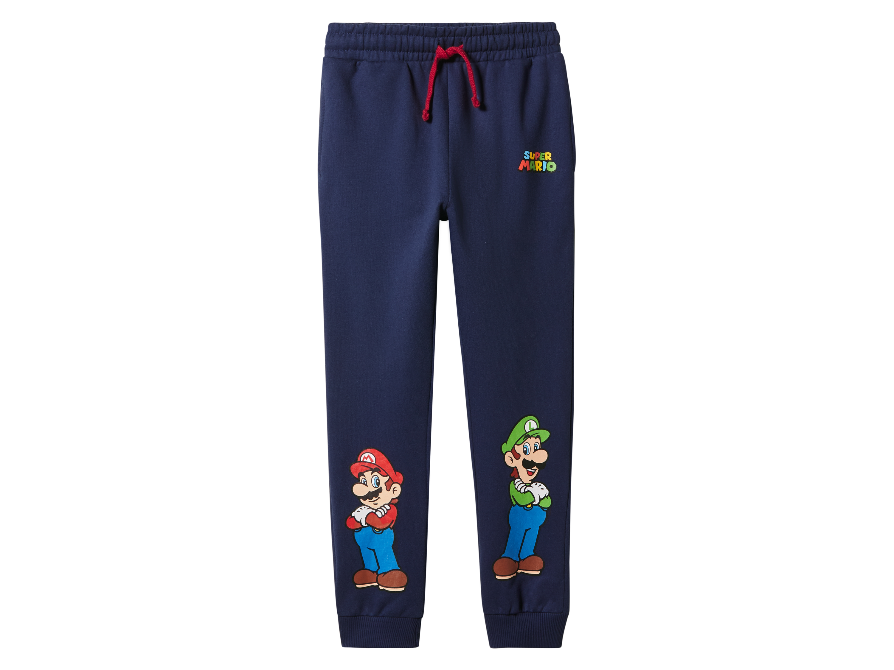 Chlapecké tepláky, Super Mario (navy modrá, 122/128)