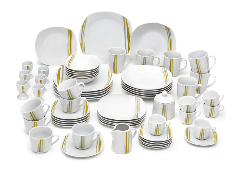  Zobrazit na celou obrazovku vanWell Porcelánový servis, 62dílný - Obrázek 1