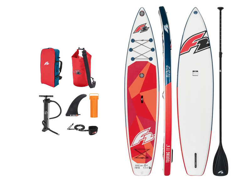  Zobrazit na celou obrazovku F2 Dvoukomorový paddleboard Touring 11'6" - Obrázek 1