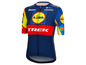 Cyklistický dres Trek s logem Lidl.