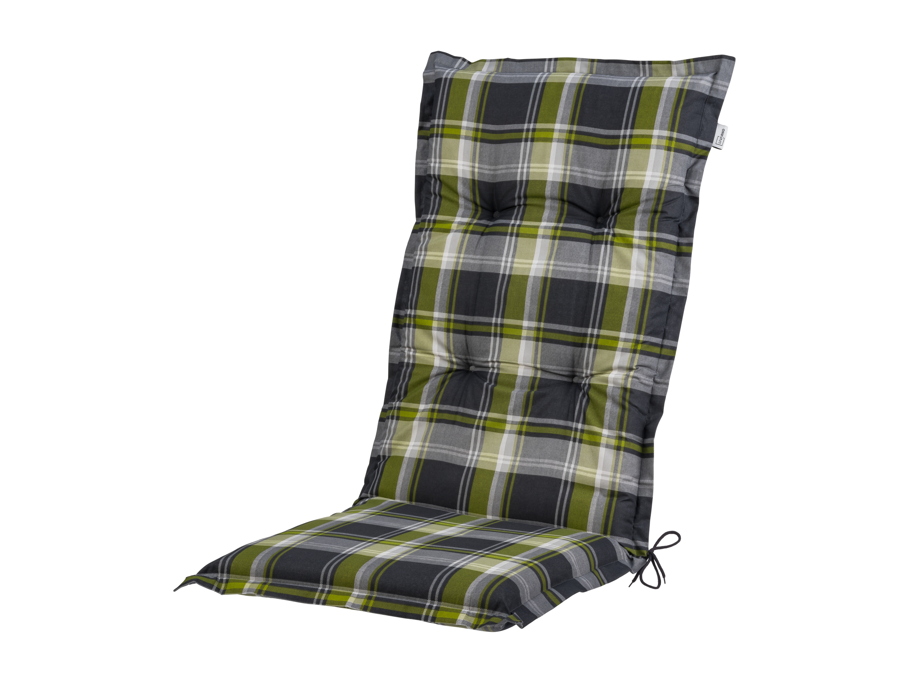Livarno® Potah na křeslo Valencia/Miami, 120 x 50 x 8 cm (kostka/zelená)