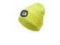 Žlutá čepice s integrovaným LED světlem