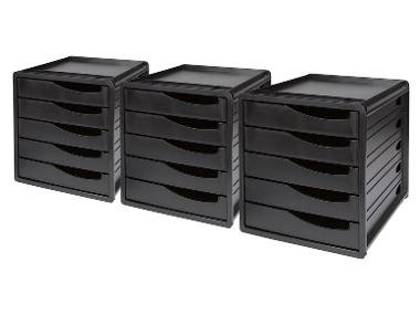 Sada kancelářských boxů, 3dílná