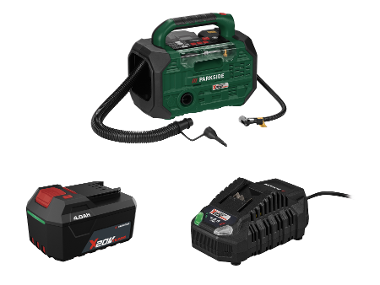 Aku kompresor a pumpa PKA 20-Li D3, 4 Ah