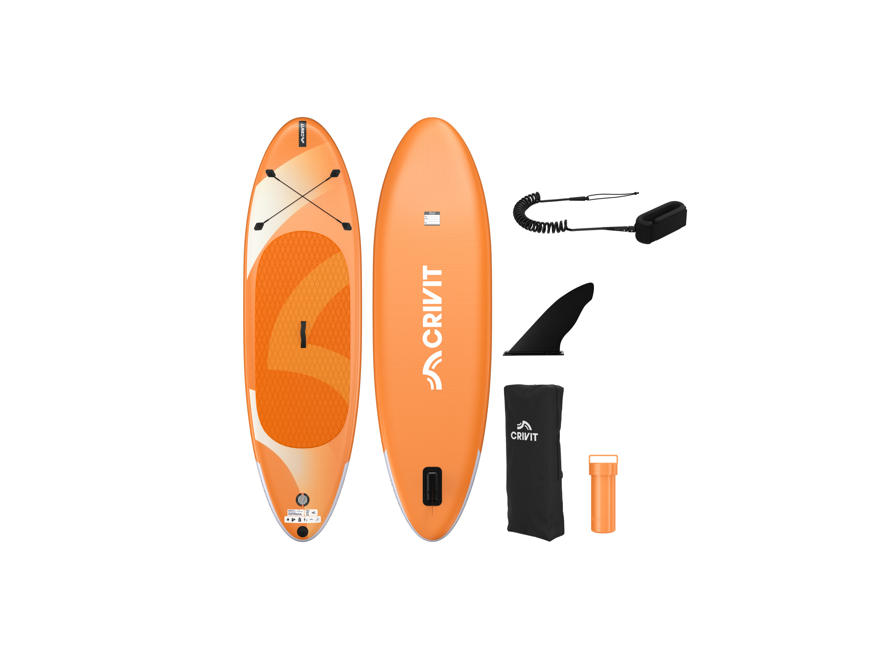 Crivit Jednokomorový paddleboard Beginner 10'