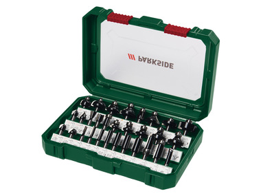 PARKSIDE® Sada frézovacích bitů PFB 30 A1, 30dílná