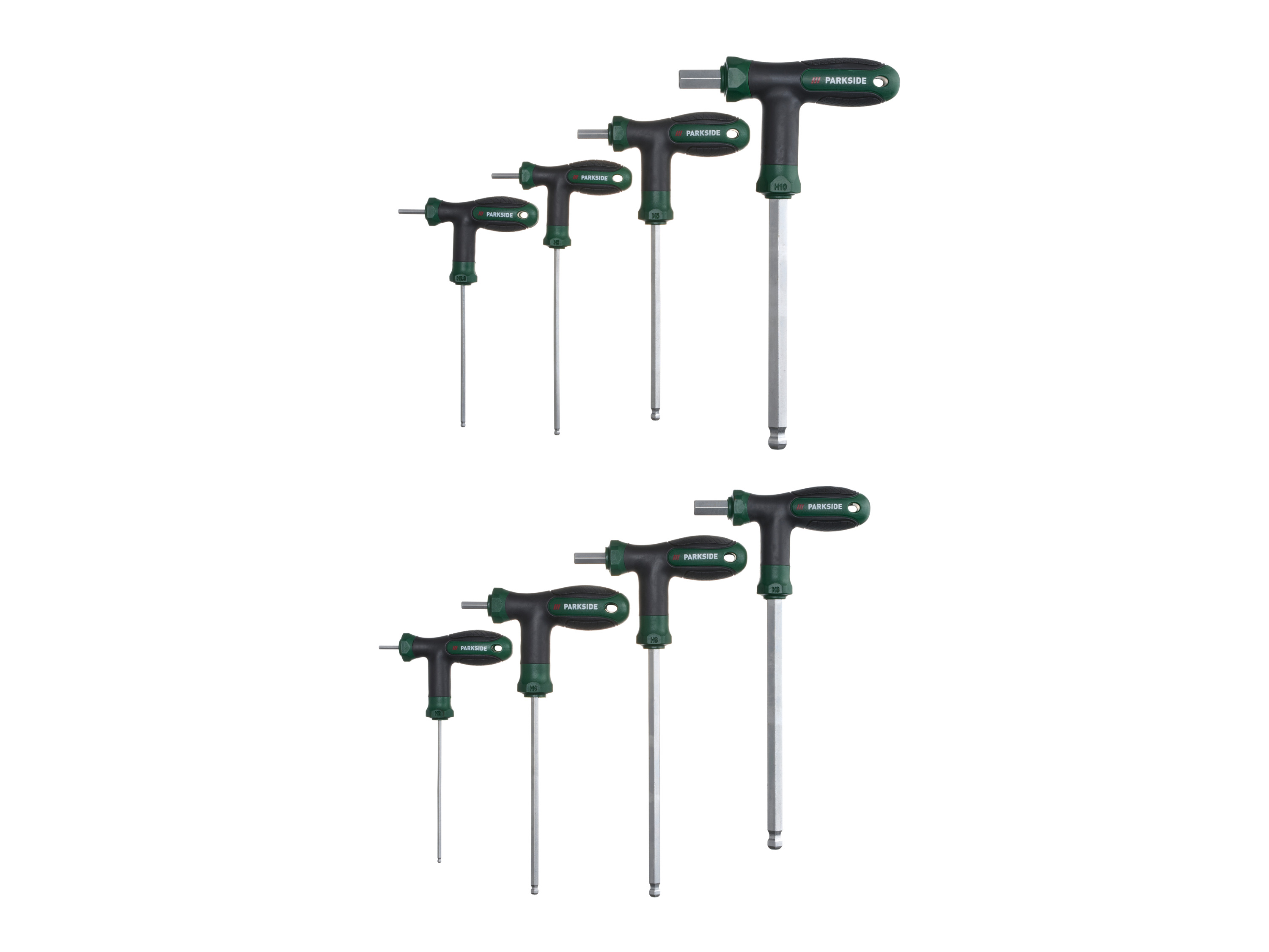 Parkside® Sada inbusových / hvězdicových klíčů Psss 8 B1, 8dílná (inbusové klíče)