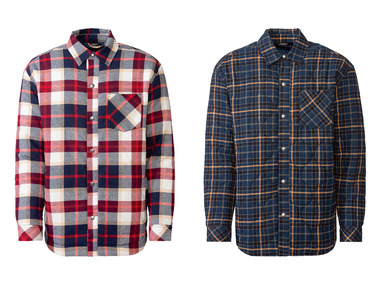 LIVERGY® Pánský flanelový overshirt