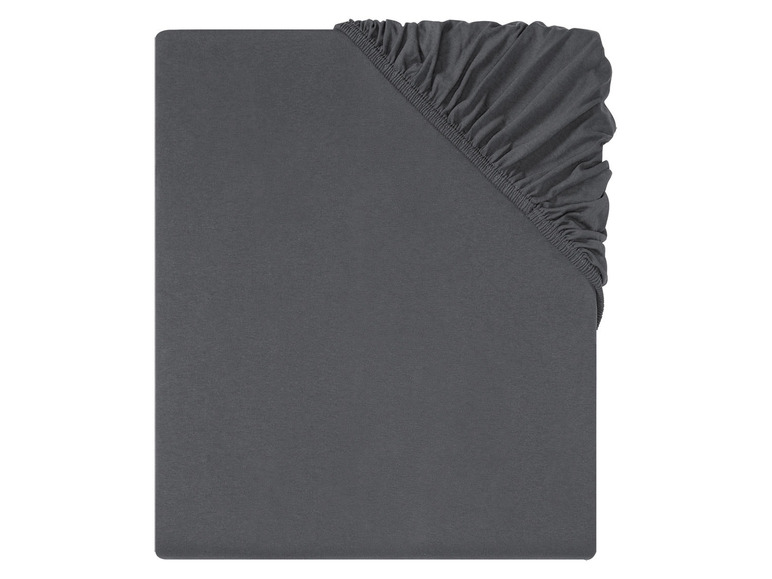  Zobrazit na celou obrazovku LIVARNO home Žerzejové napínací prostěradlo, 90-100 x 200 cm - Obrázek 5