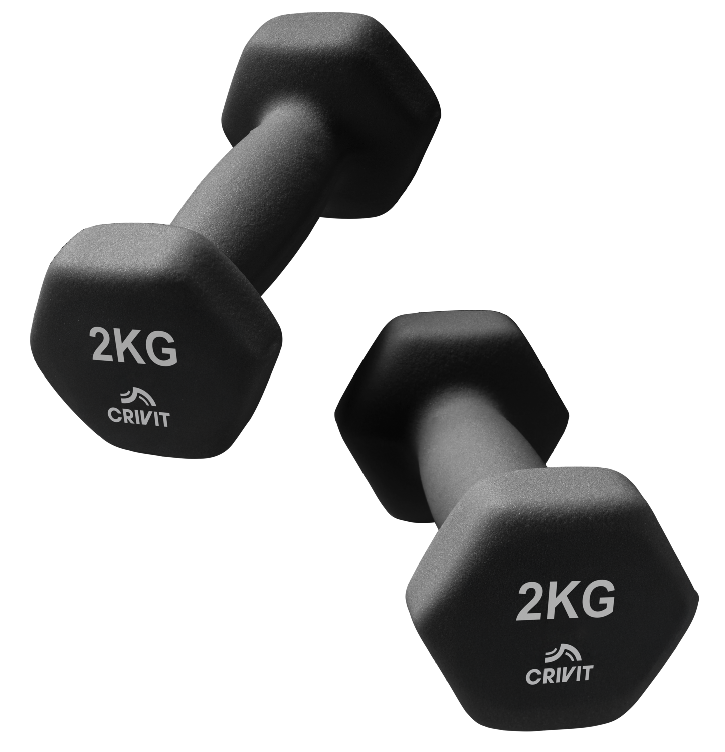 Crivit Deska na kliky / Činka / Kettlebell (Činka z PVC 2 × 2 kg)