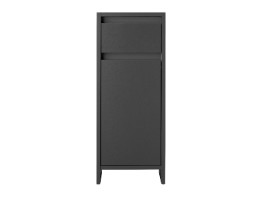 LIVARNO home Boční koupelnová skříňka Oslo, antracitová