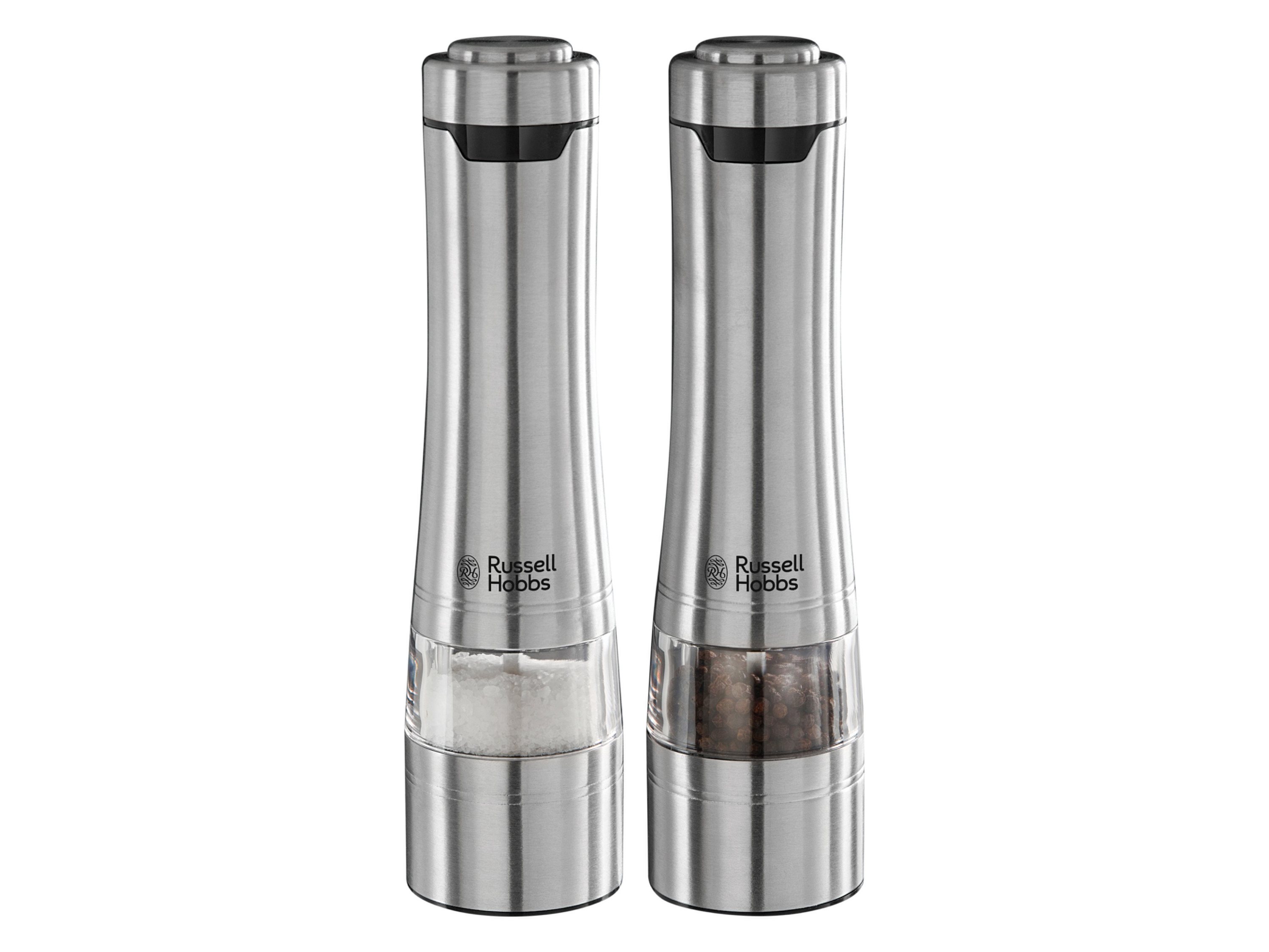 Russell Hobbs Sada mlýnků na sůl a pepř 23460-56 (stříbrná)