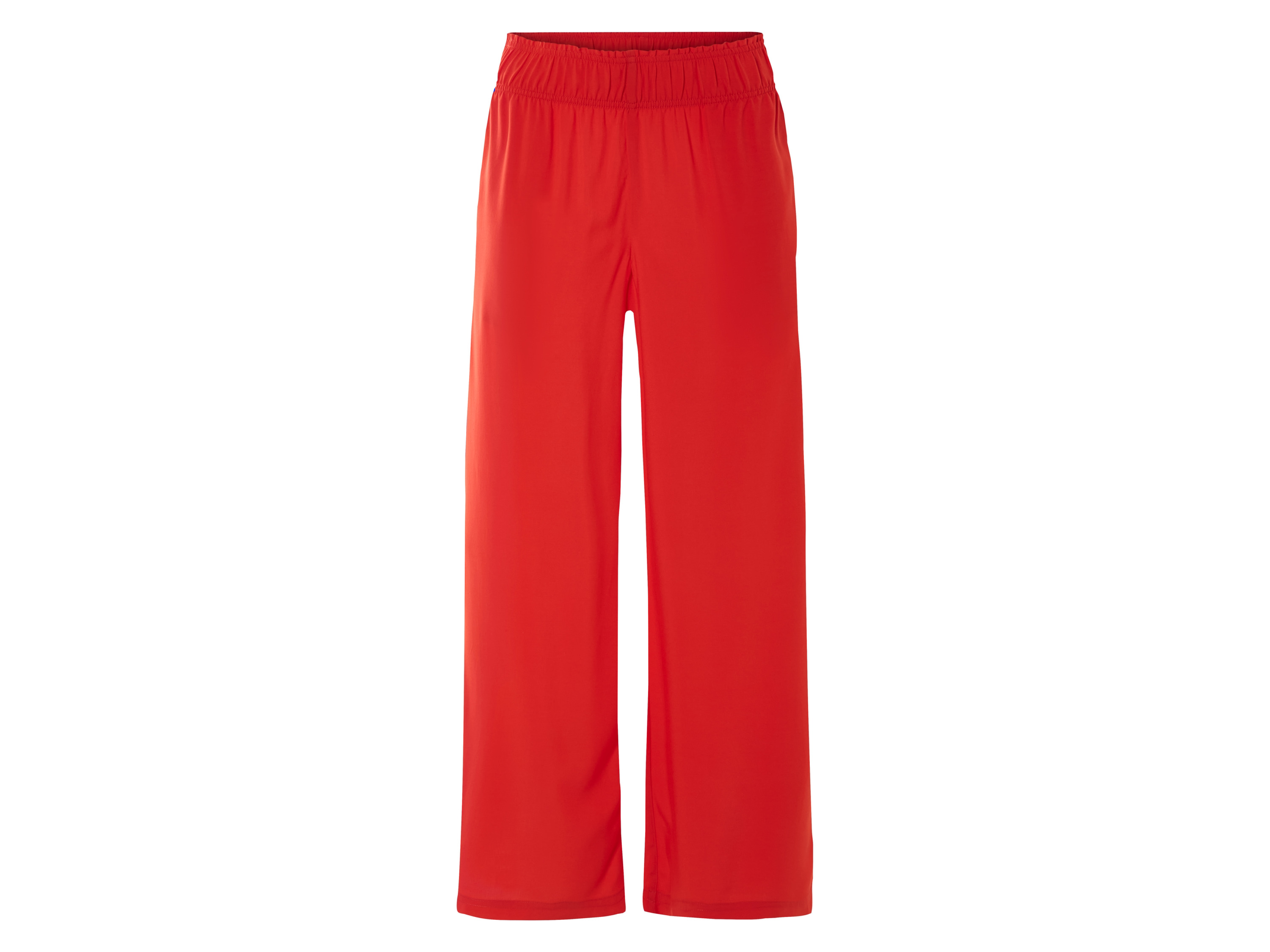 esmara® Dámské palazzo kalhoty (červená, XS (32/34))