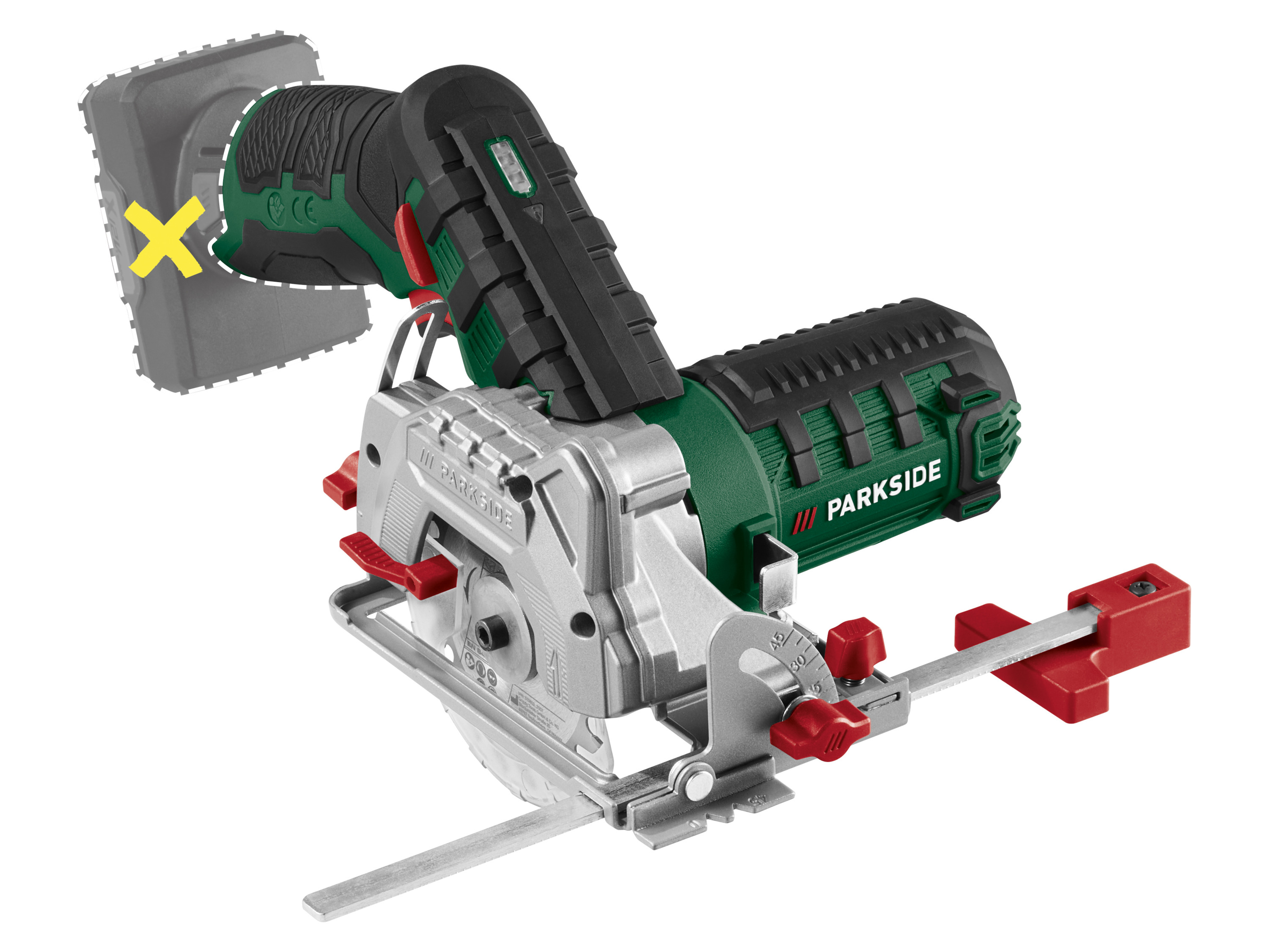 Levně Parkside® Aku přímočará pila Pstka 12 C3 / Aku ruční okružní pila Phksa 12 B3 – bez akumulátoru a nabíječky