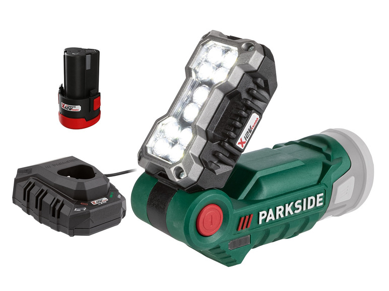  Zobrazit na celou obrazovku PARKSIDE® Aku pracovní LED světlo PLLA 12 B2, 2 Ah - Obrázek 1