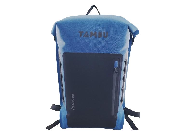 Voděodolný batoh Tambu Rana 22, tmavě modrý.