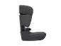 Černá, pohodlná a bezpečná autosedačka pro děti.