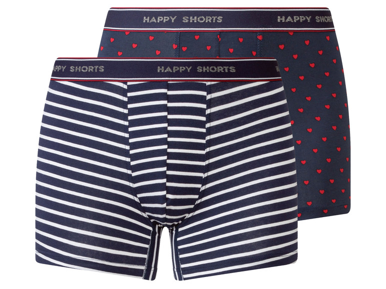  Zobrazit na celou obrazovku Happy Shorts Pánské boxerky, 2 kusy - Obrázek 2