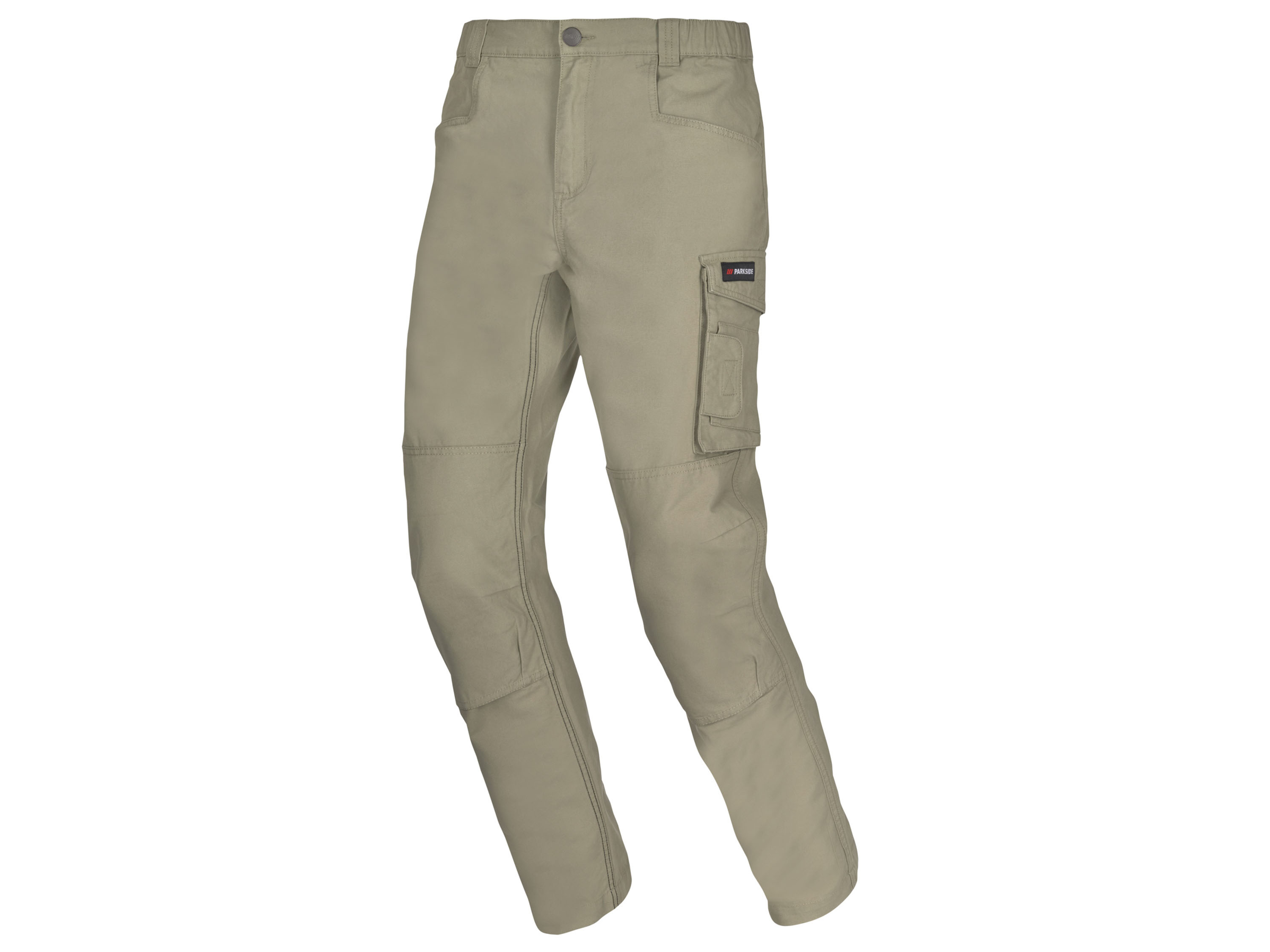 Parkside® Pánské pracovní cargo kalhoty (béžová, 58)