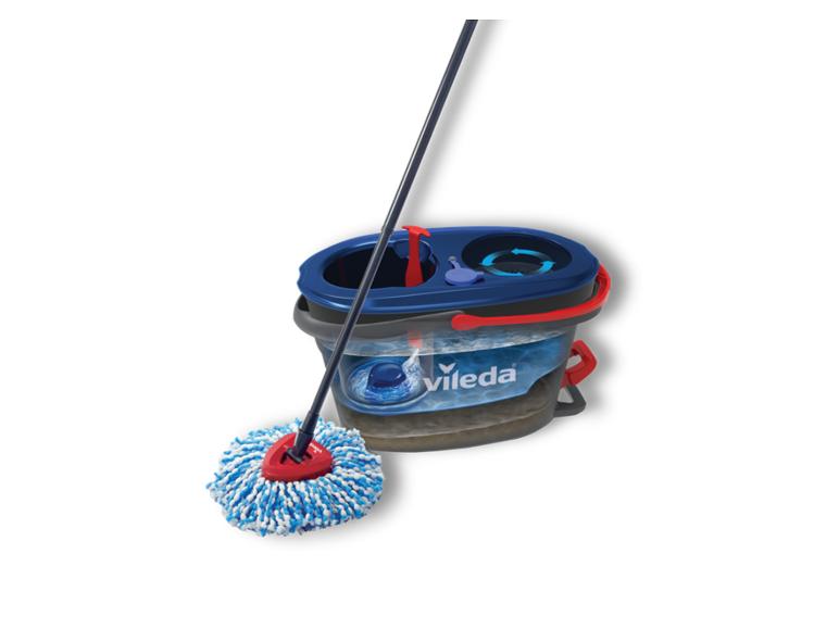 Vileda mop a kbelík pro snadné čištění.
