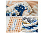 LEGO Art sada s tiskem Hokusai vlny