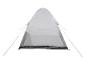 Šedý, lehký kempingový stan, snadná montáž.