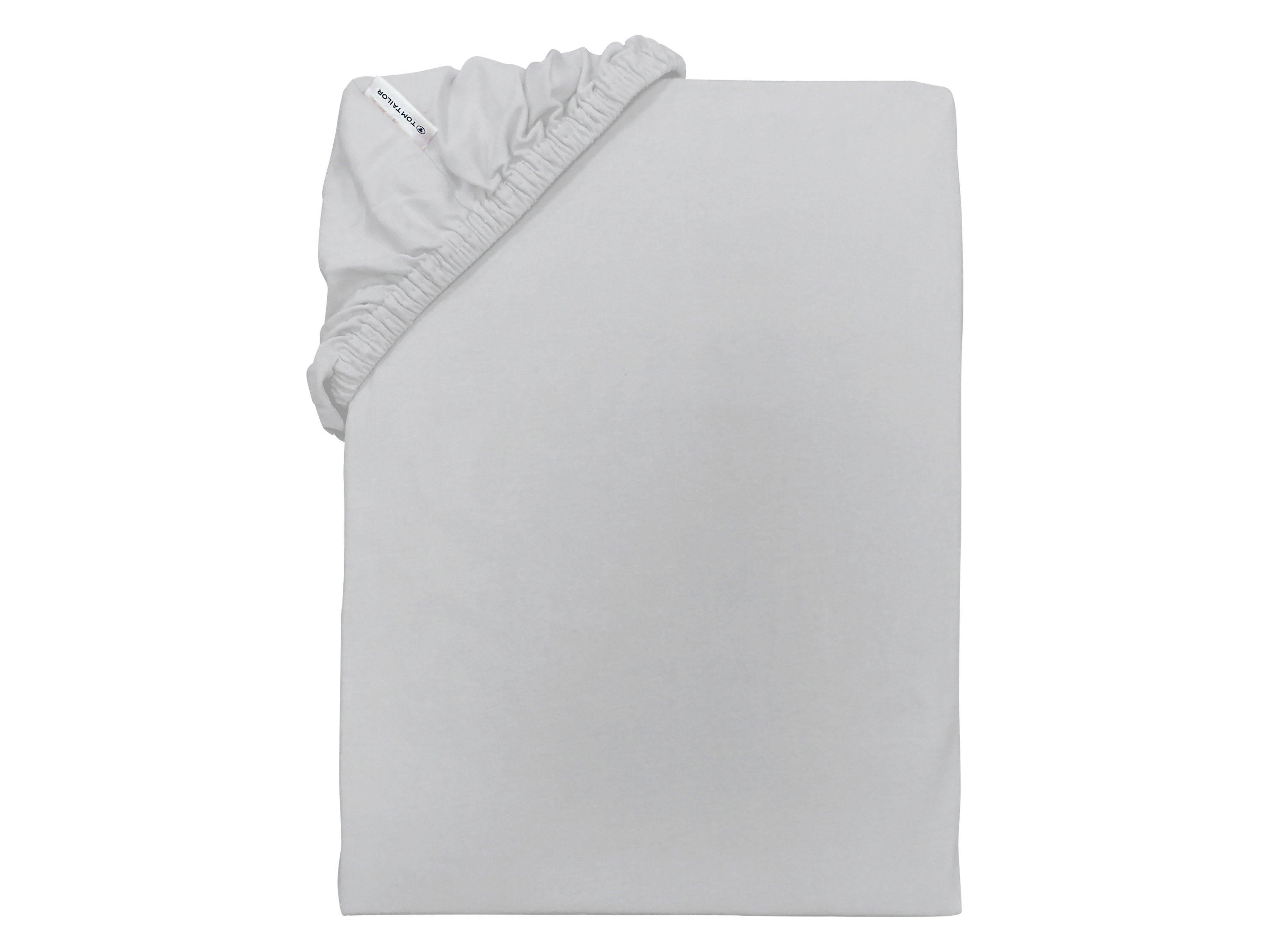 Tom Tailor Žerzejové napínací prostěradlo, 90–100 x 200 cm (šedá)