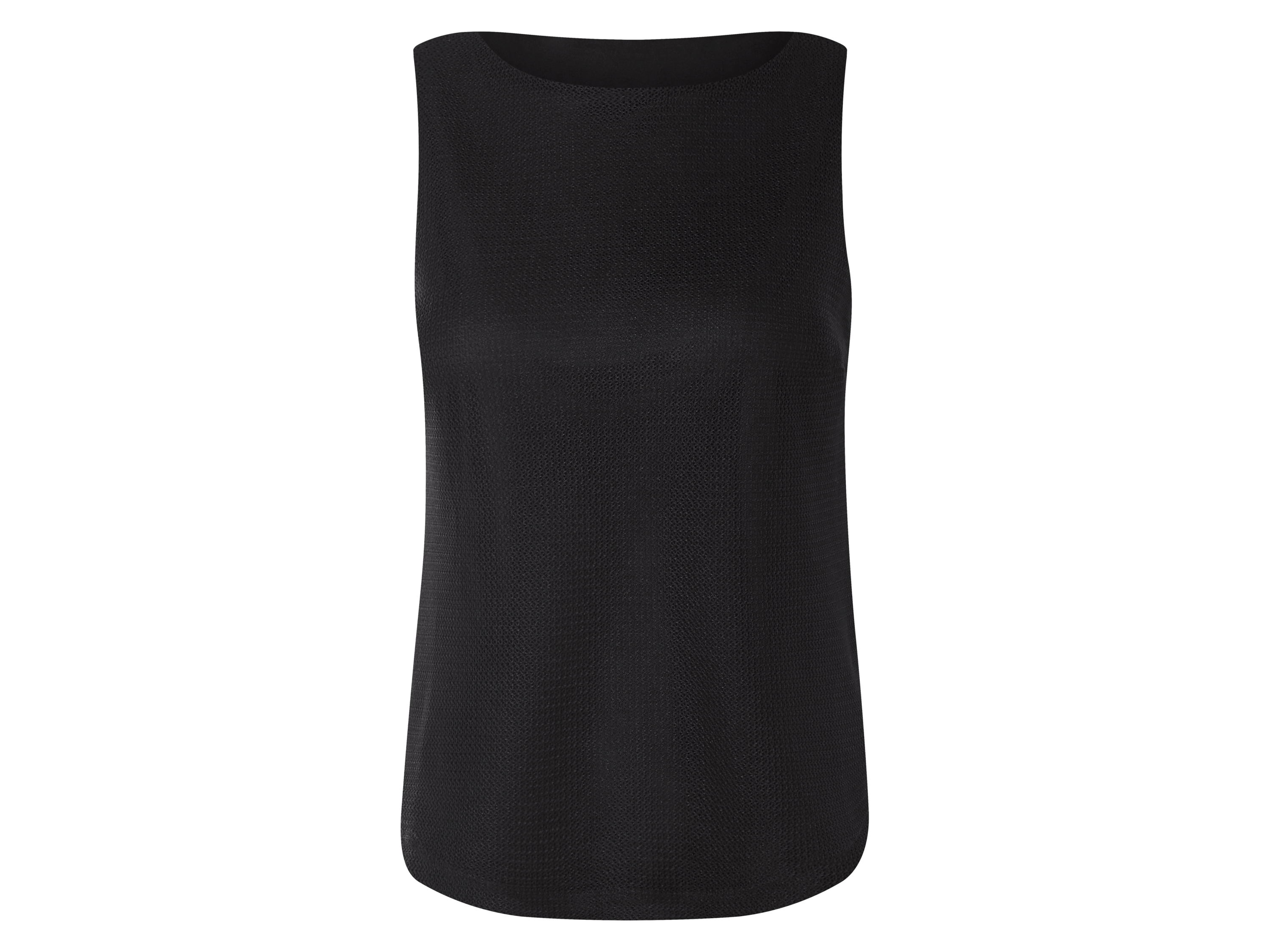 esmara® Dámský pletený top (černá, 44)