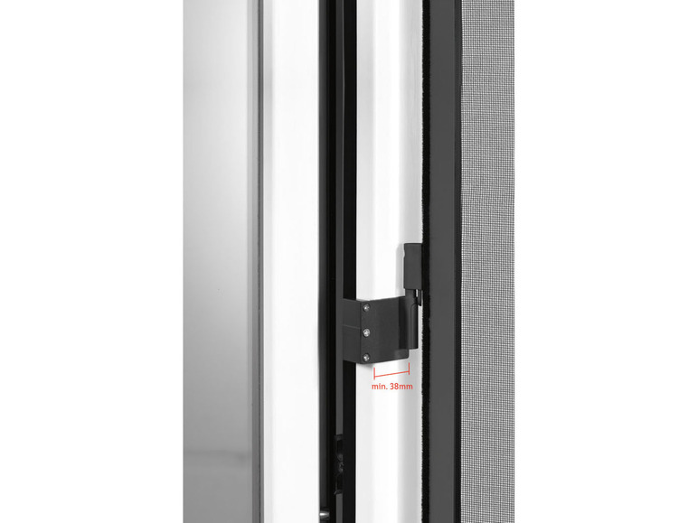  Zobrazit na celou obrazovku LIVARNO home Sada upínacích adaptérů pro síť proti hmyzu do dveří, 3dílná - Obrázek 4