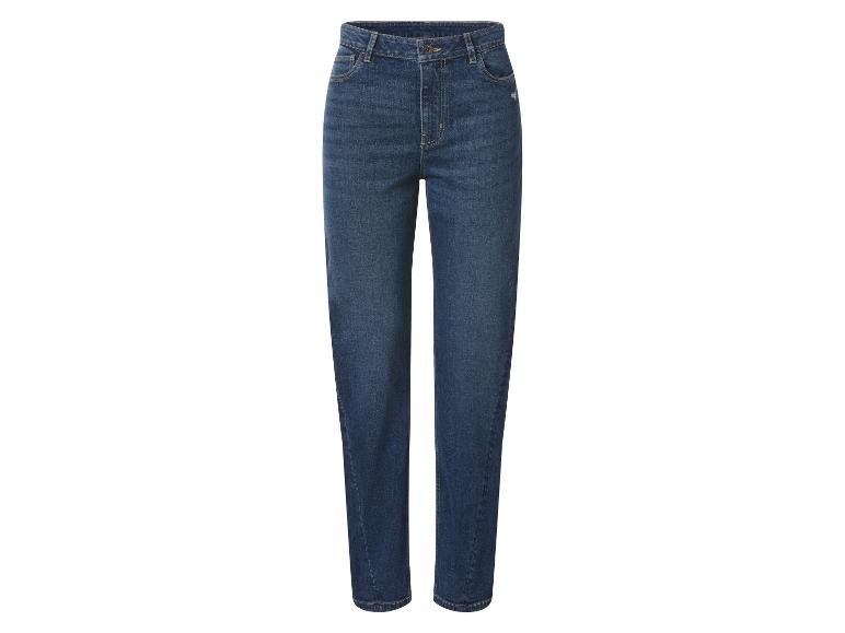 Tmavě modré džíny z denimu s klasickým stylem pěti kapes