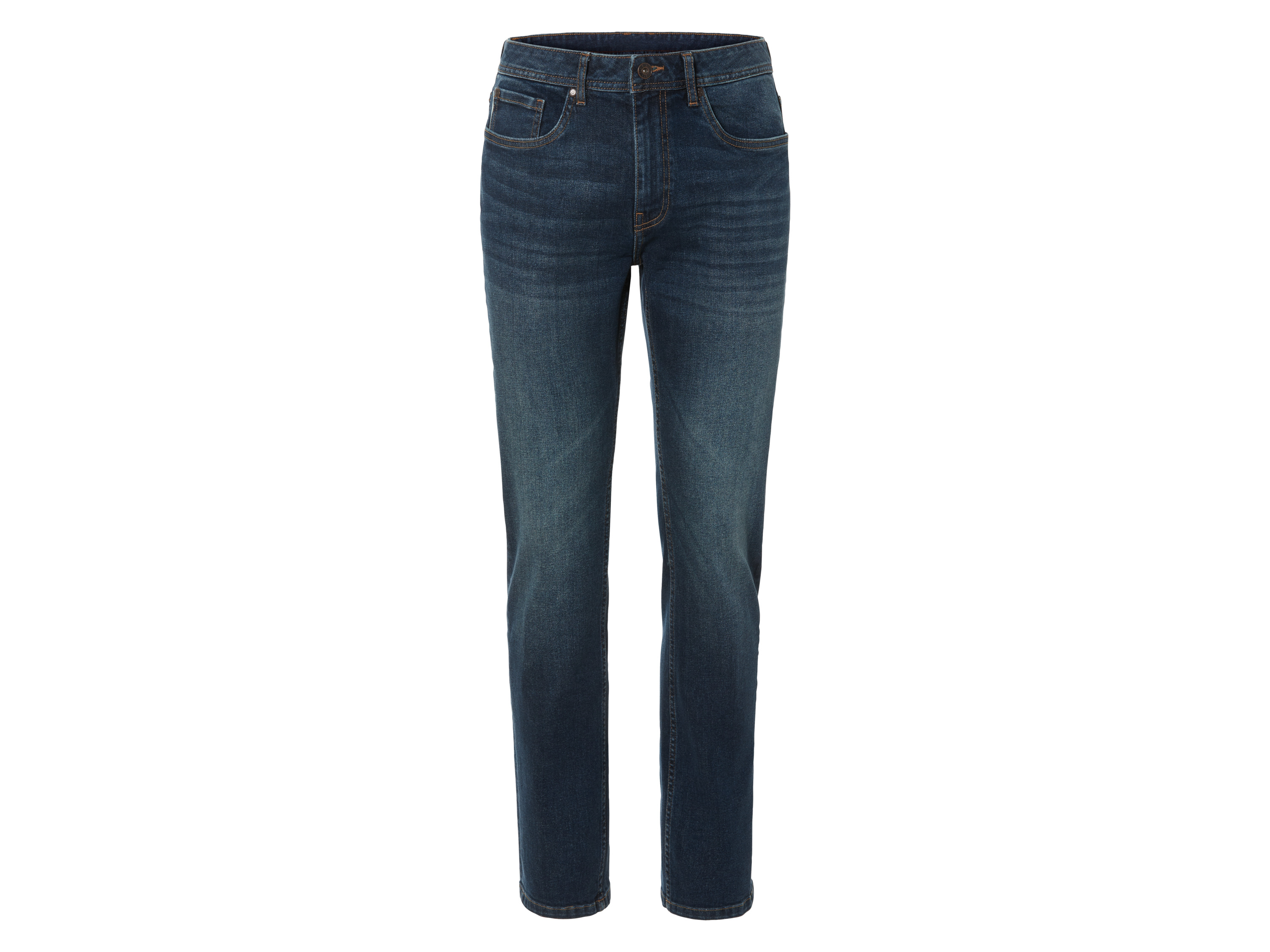 Livergy® Pánské džíny "Slim Fit" (52 (36/32), tmavě modrá)