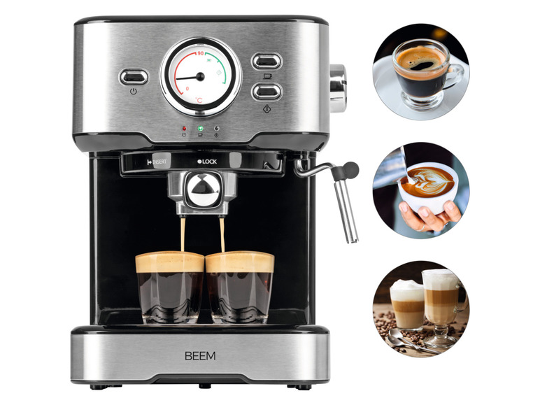  Zobrazit na celou obrazovku BEEM Pákový kávovar Espresso Select - Obrázek 6