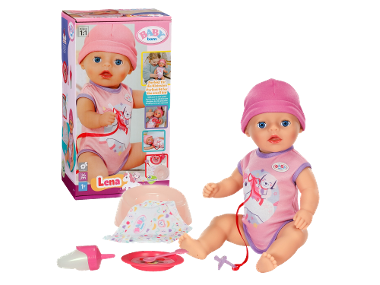 BABY BORN Panenka Lena Soft Touch Little Girl, 36 cm
