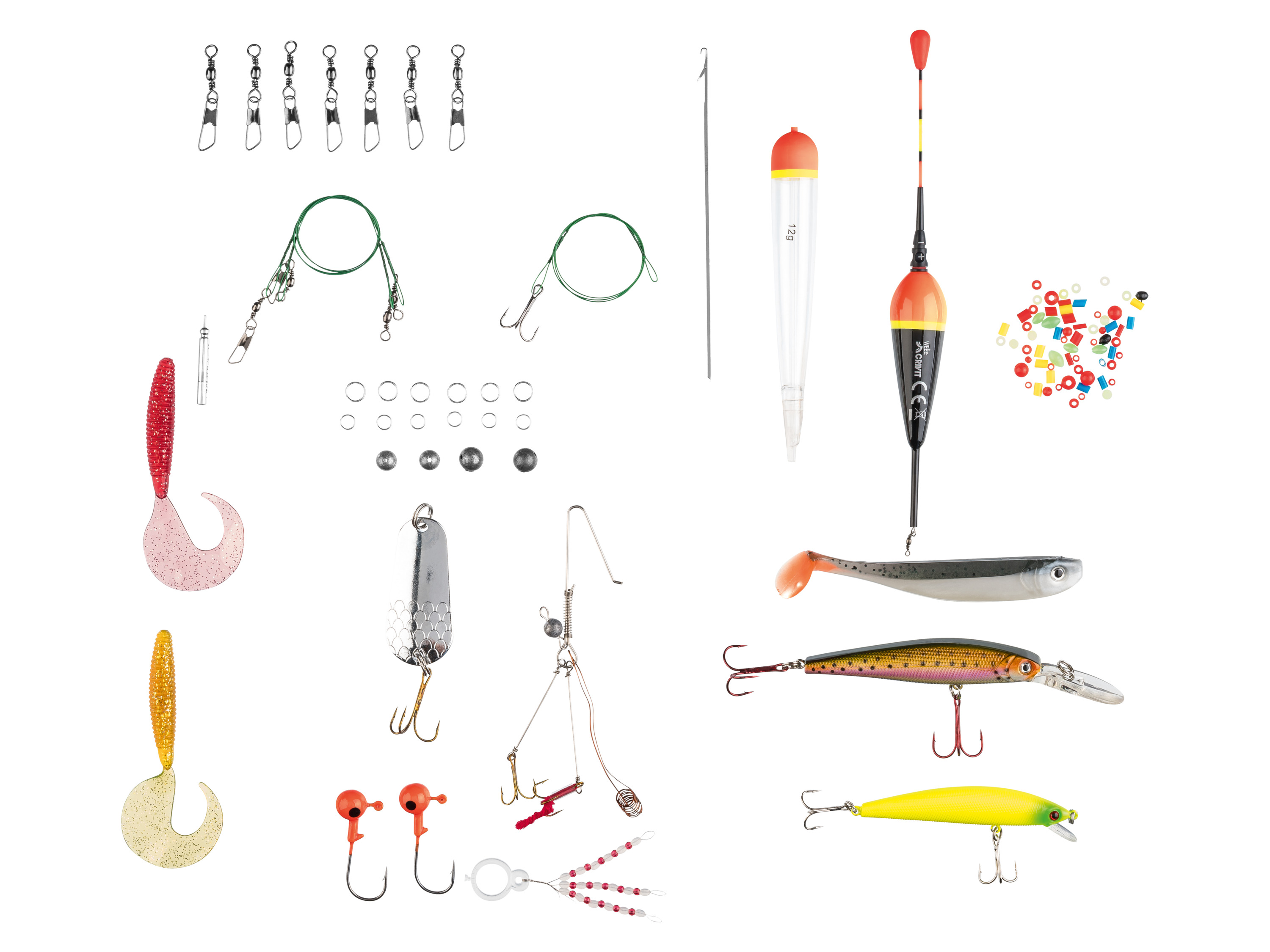 Crivit Rybářský sortiment (souprava pro lov štiky / candáta)