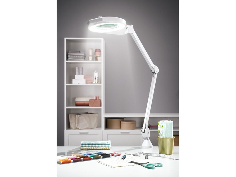  Zobrazit na celou obrazovku LIVARNO home LED lampa s lupou - Obrázek 2