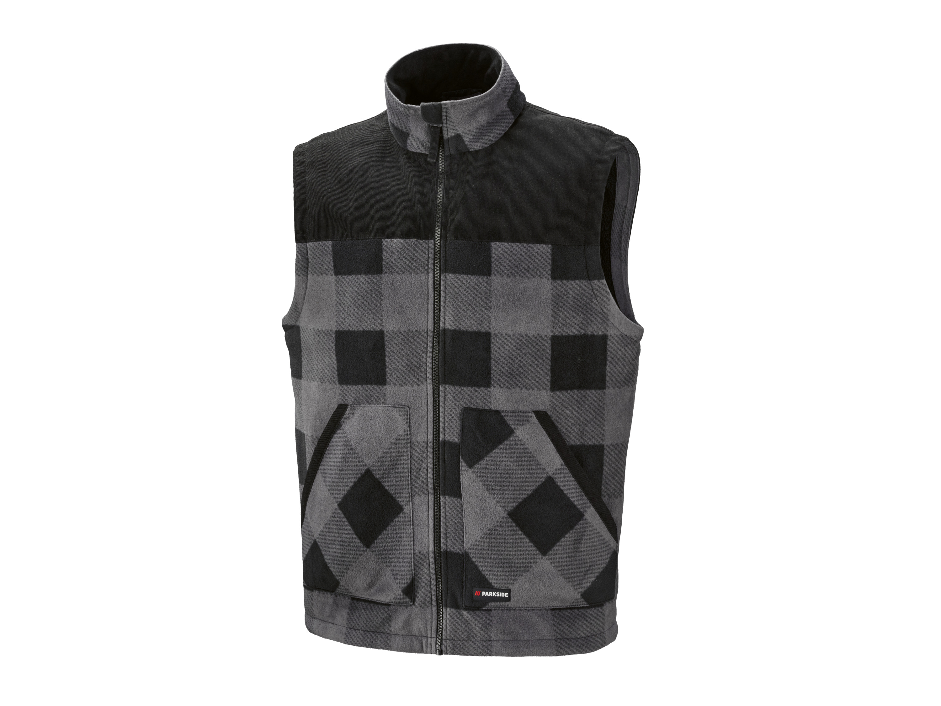 Parkside® Pánská fleecová vesta (šedá, S (44/46))