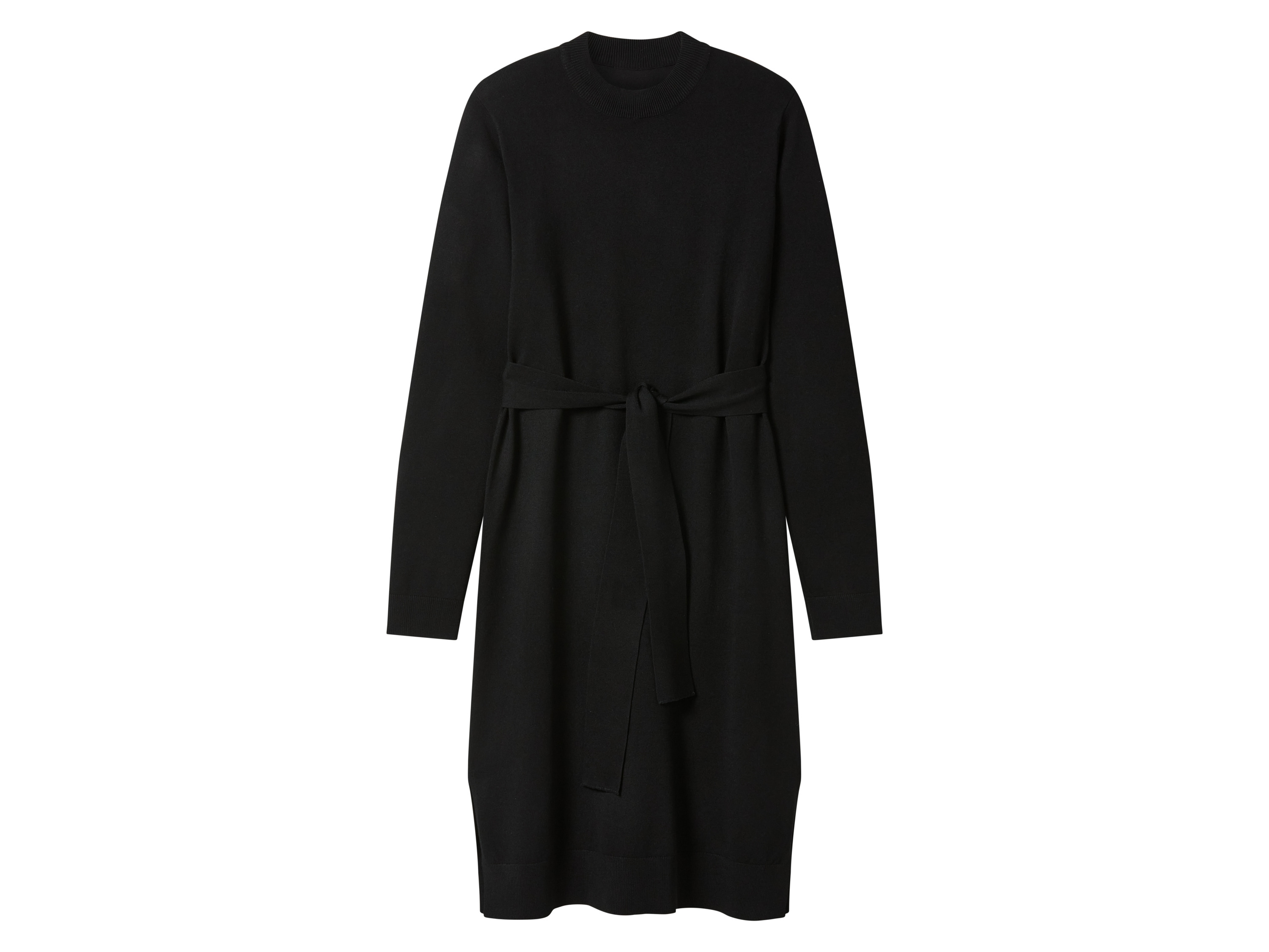 esmara® Dámské úpletové šaty (černá, S(36/38))