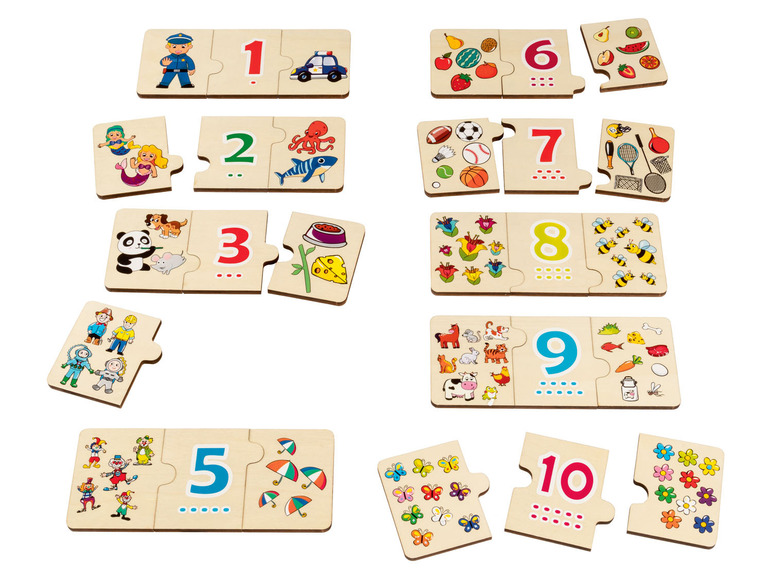  Zobrazit na celou obrazovku Playtive Dřevěné puzzle - Obrázek 25