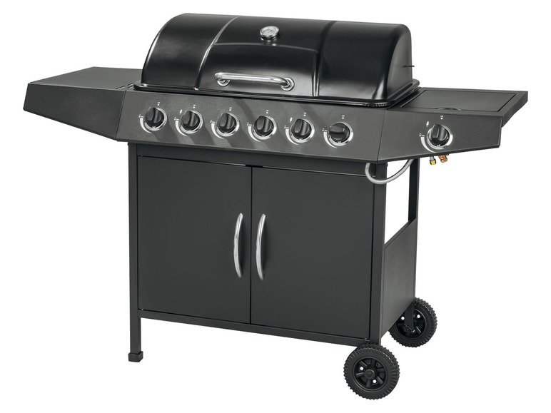  Zobrazit na celou obrazovku GRILLMEISTER Plynový gril 17,3 kW, 6 + 1 - Obrázek 1