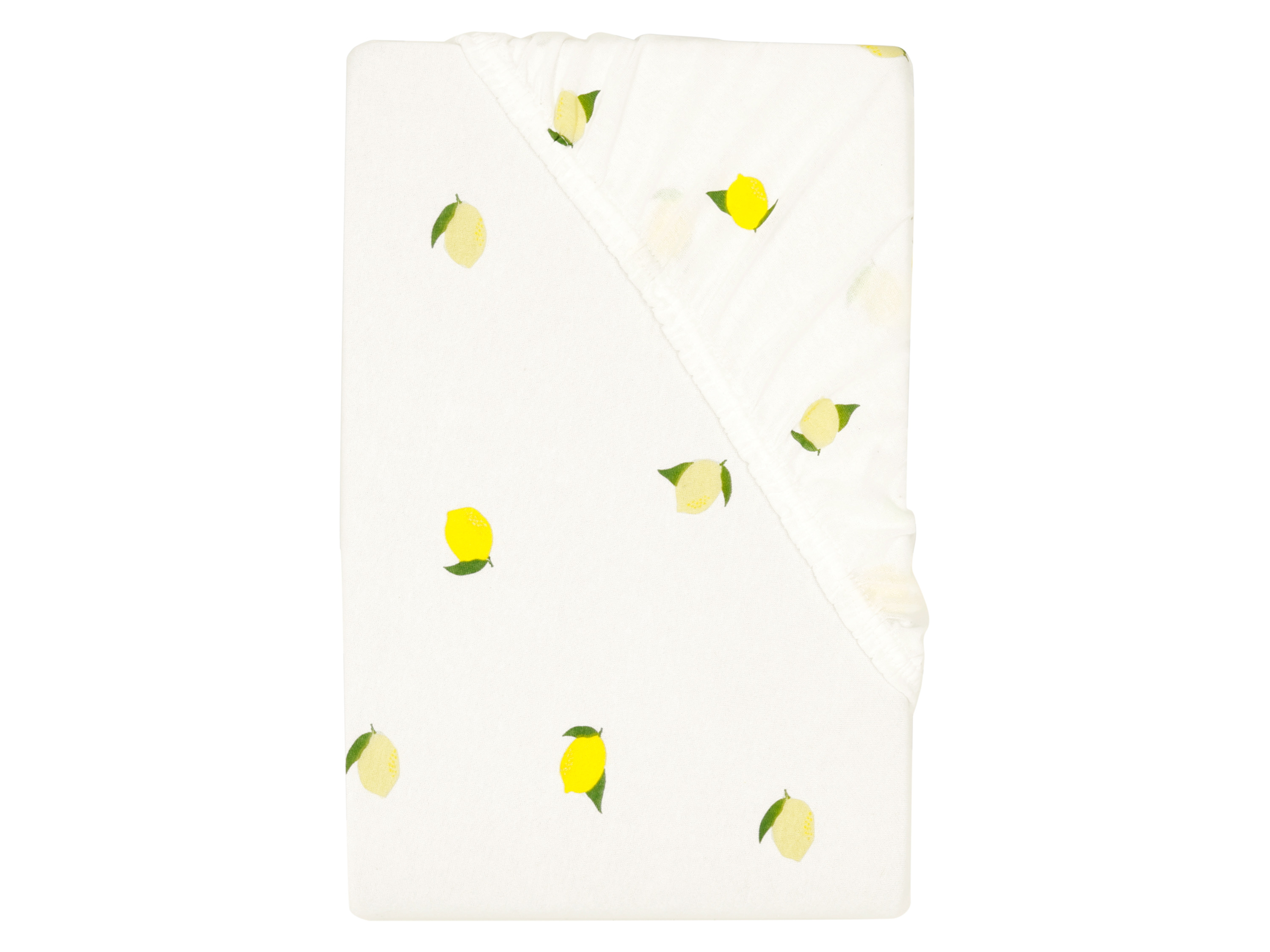 Livarno® Žerzejové napínací prostěradlo, 90-100 x 200 cm (citron)