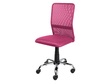 LIVARNO home Dětská otočná židle, růžová