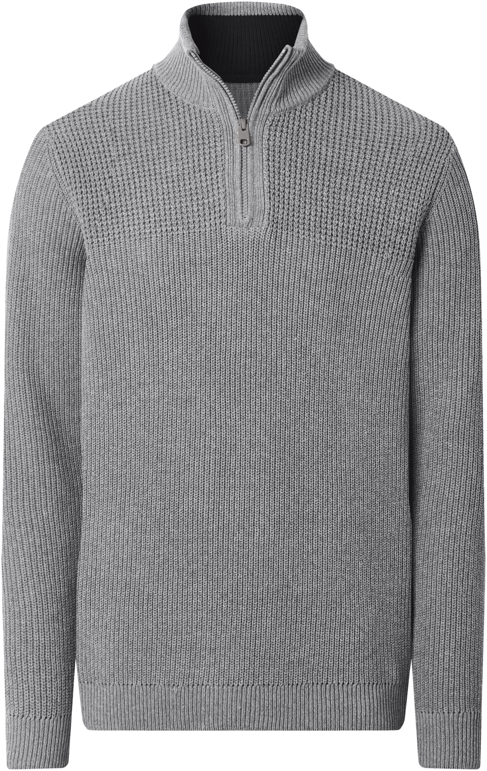 Esmara MEN Pánský pletený svetr (šedá, M (48/50))
