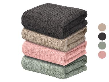 LIVARNO® Froté ručník, 50 x 100 cm, 2 kusy