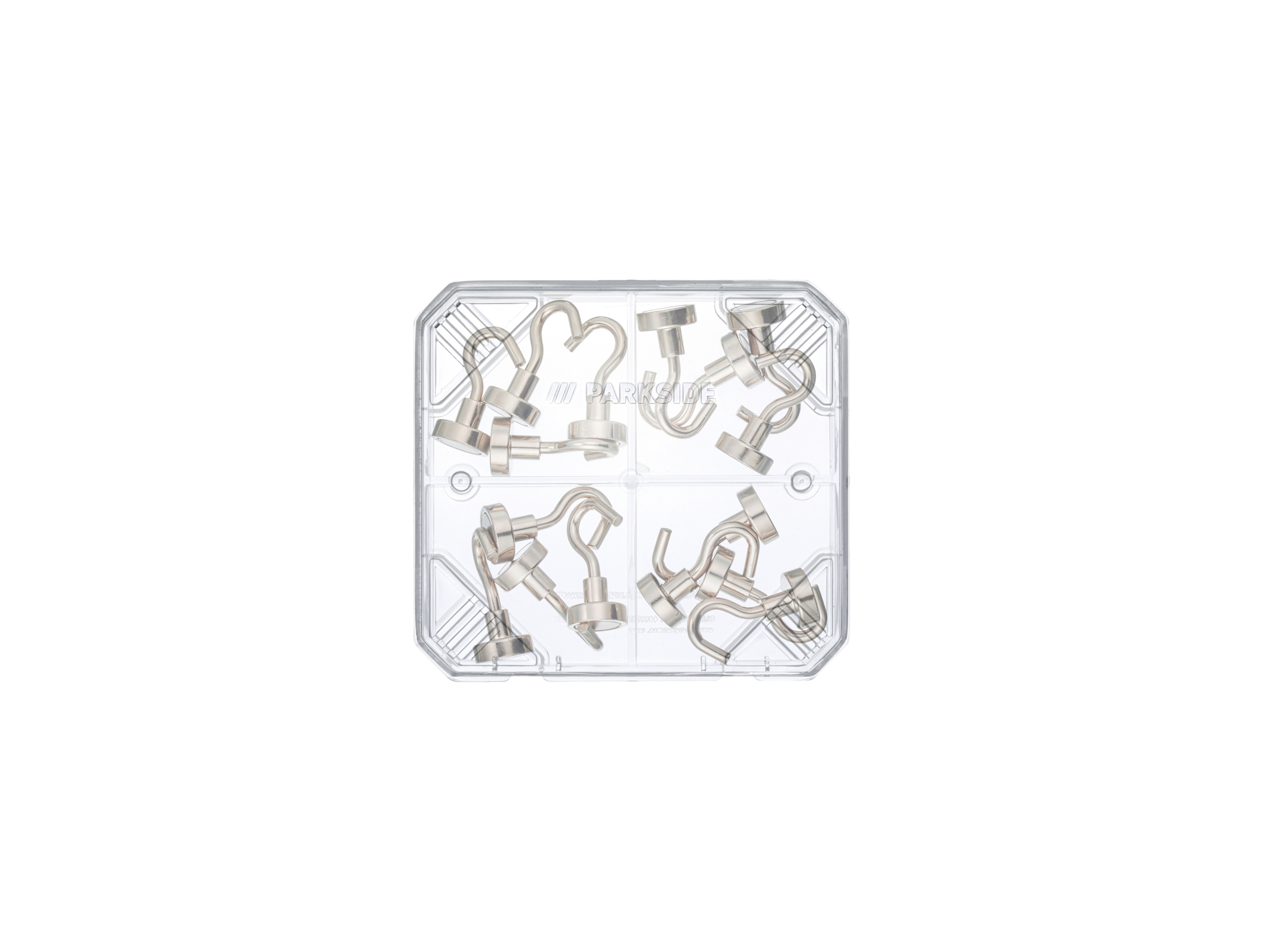 Parkside® Neodymové magnety / Magnetické svorky (magnetické háčky)
