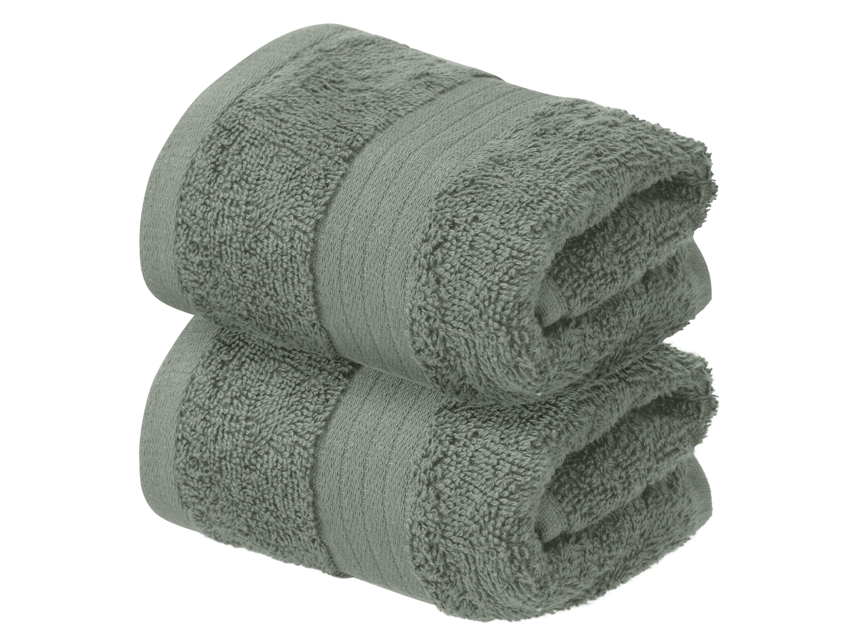 Livarno® Froté ručník pro hosty, 30 x 50 cm, 500 g/m², 2 kusy (mintová)