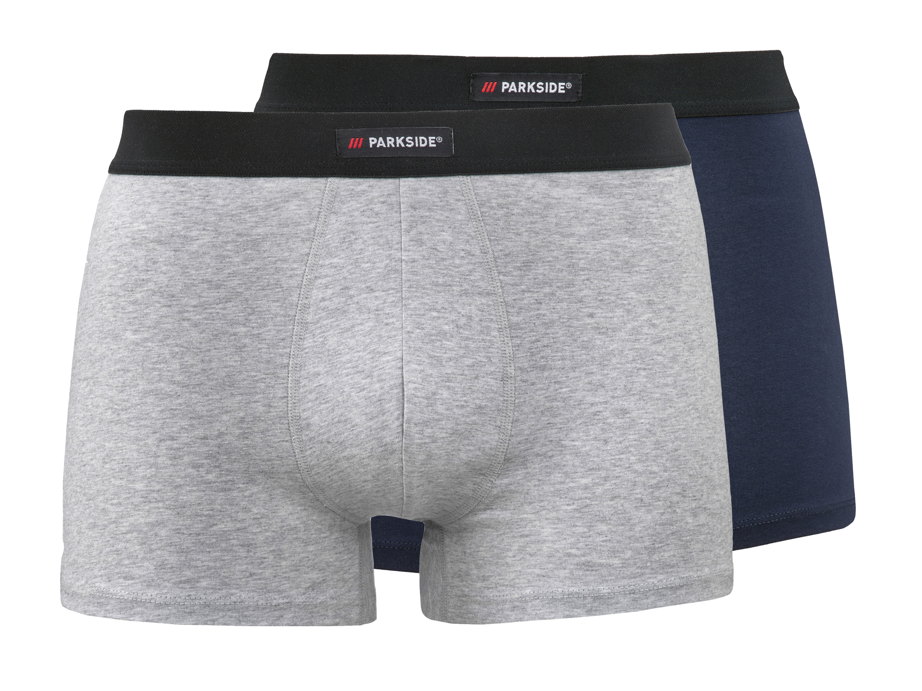 Parkside® Pánské boxerky, 2 kusy (navy modrá / šedá, 8/Xxl)