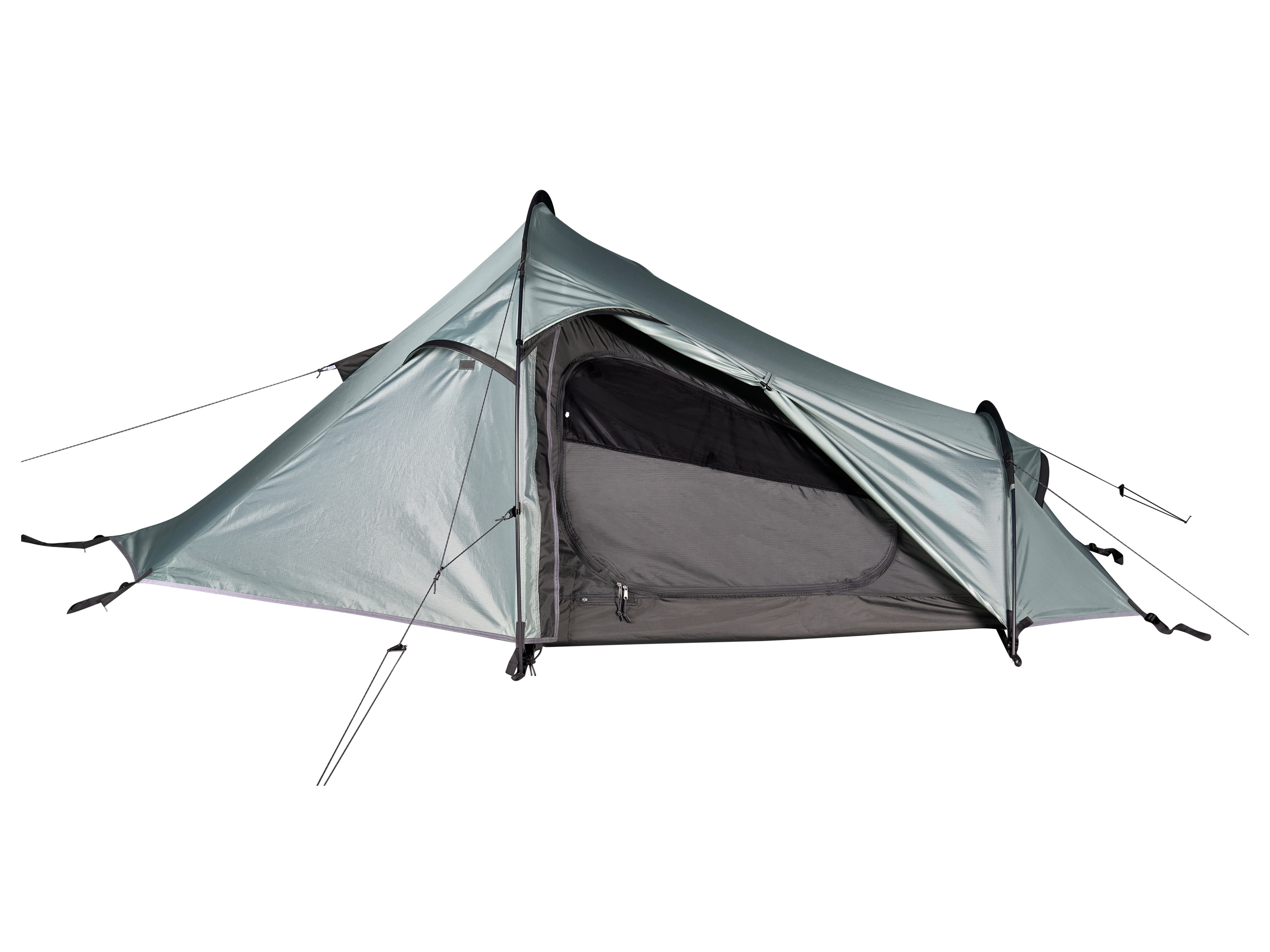 Tambu Trekingový stan pro 2 osoby aqua grey (Natuna 2.0)